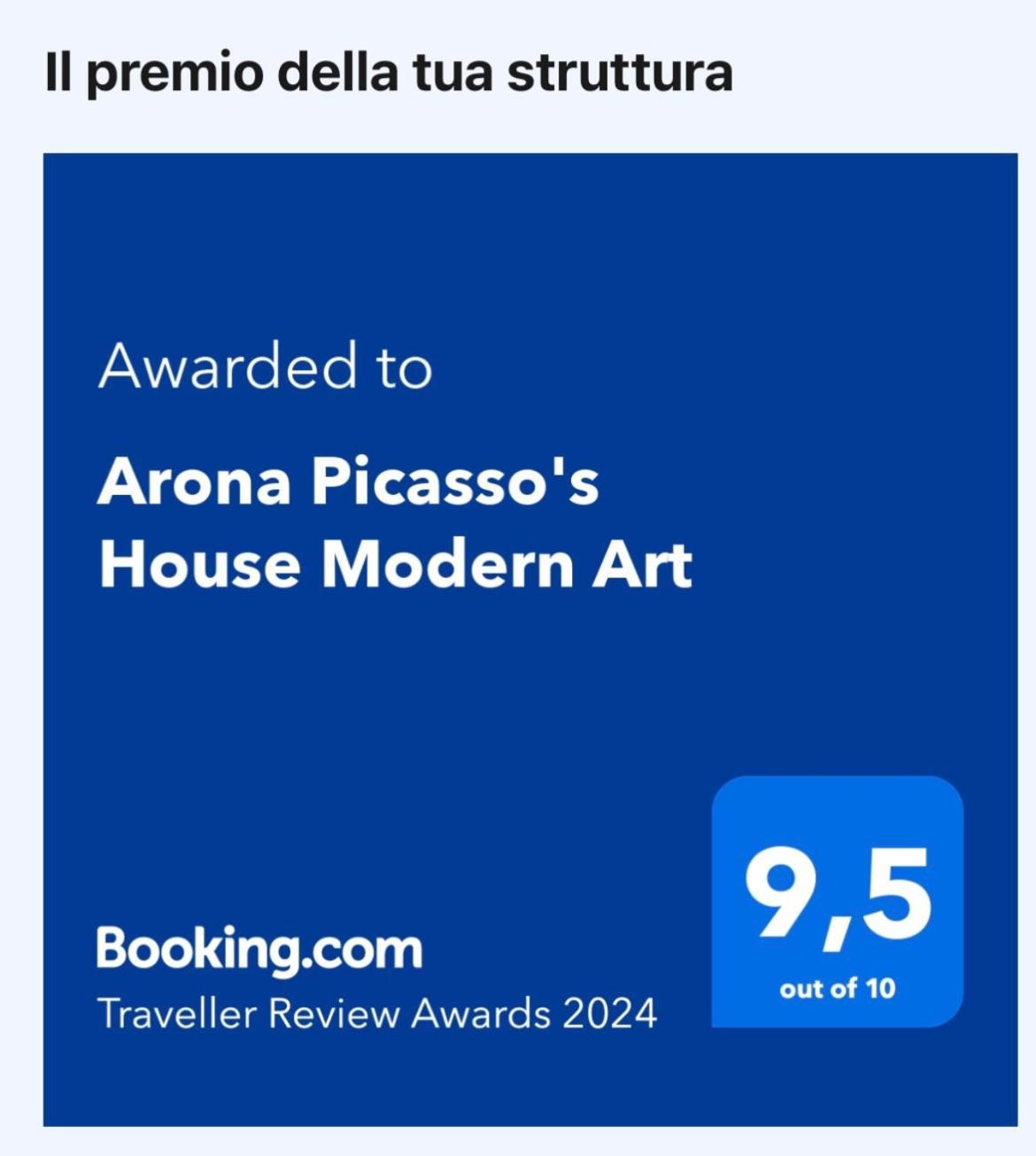 Arona Picasso'S House Modern Art Apartment Exterior photo